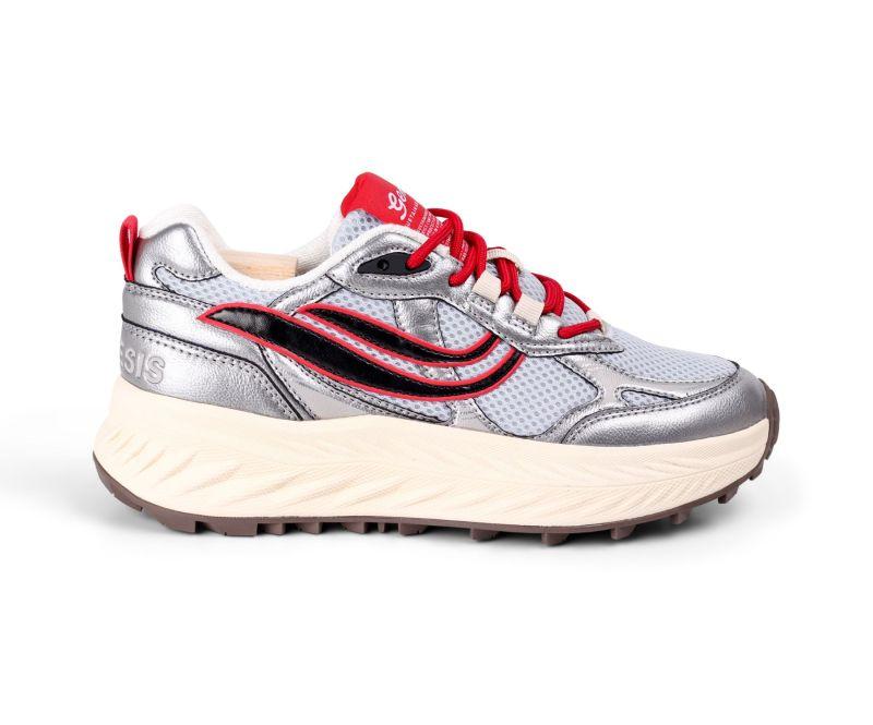 Genesis G-Eco 99 Bulky Silver Grey Sneaker Unisex silber grau